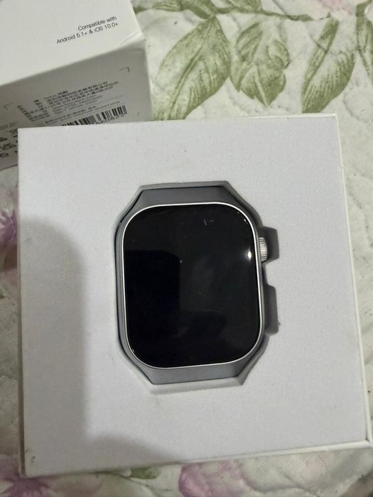 Смарт часы серые