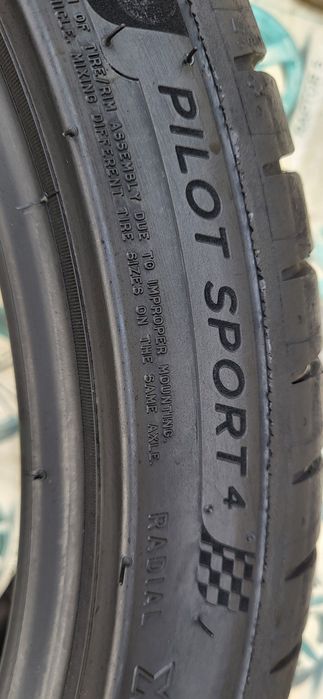 2 anvelope 225 40 18 michelin pilot sport4 2022 6,5mm
