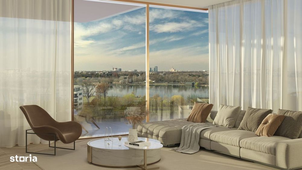 3 camere l vedere Lacul Floreasca l 177mp utili — fotografia 3