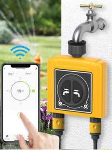 WiFi Смарт управление контролер за напояване спринклери с два изхода