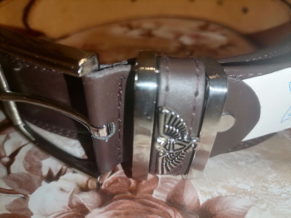 JACK and JONES, Феникс Оригинални Мъжки Колани от Естествена Кожа Нови