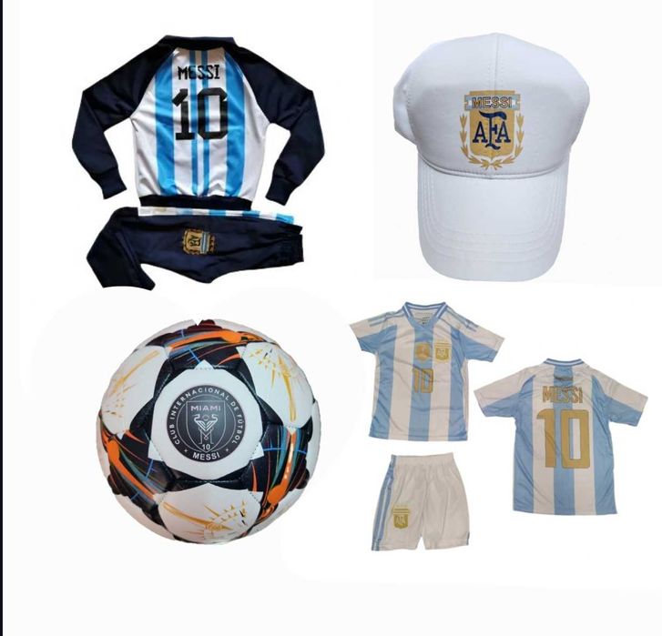 СЕТ Екип Роналдо Ал Насър Черен 25г Екип + Топка Шапка Анцуг Чорапи