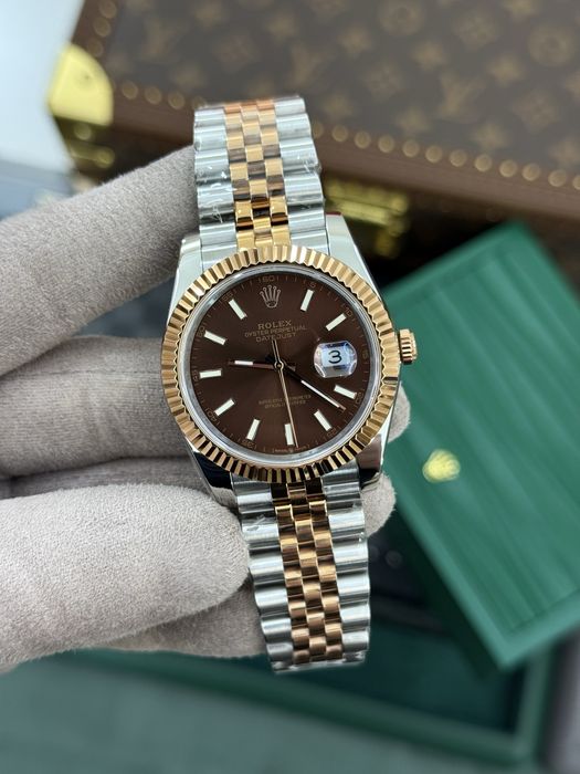 Rolex Date-Just 41mm Chocolate