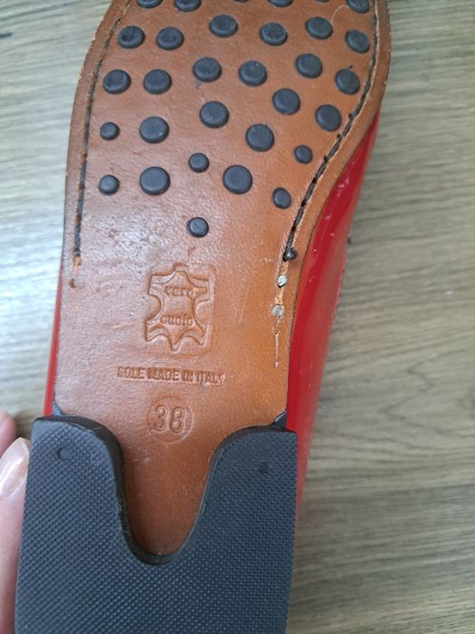 Mocasini din piele Marie Claire