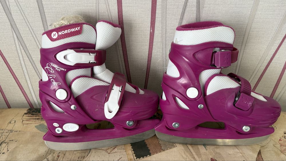 Коньки Nordway 27-30 р для девочки