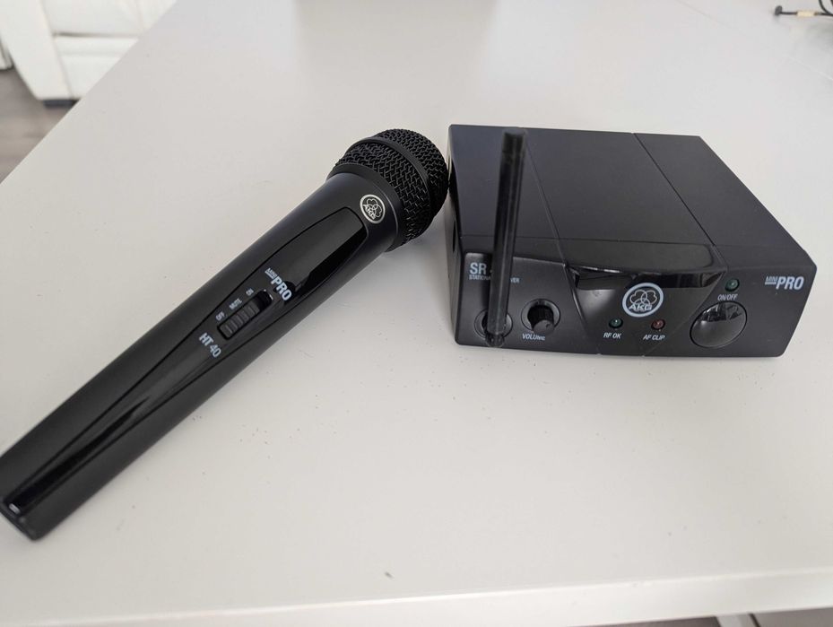 AKG WMS40 Mini Vocal Set / SR40 Mini Pro + HT40 Mini Pro / 864.375 MHz