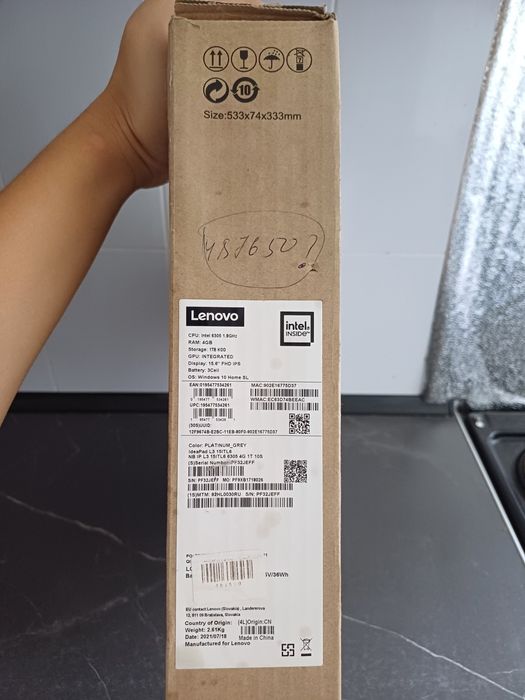 Ноутбук Lenovo IdeaPad L3 15itl6