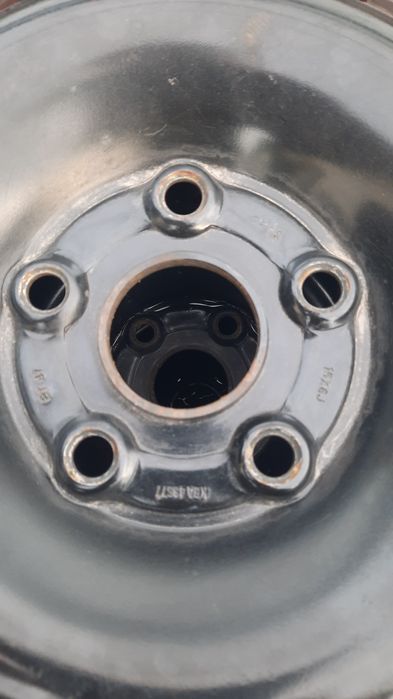 Железни джанти 5х112 VW 15 ки със зимни гуми