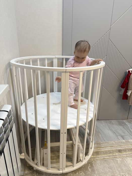 Продается манеж трансформер почти новая