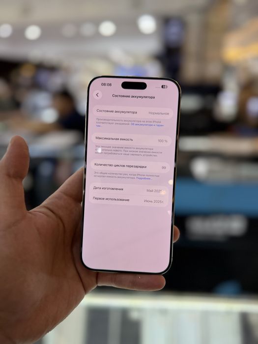 iPhone 16 pro max 256 GB 100%