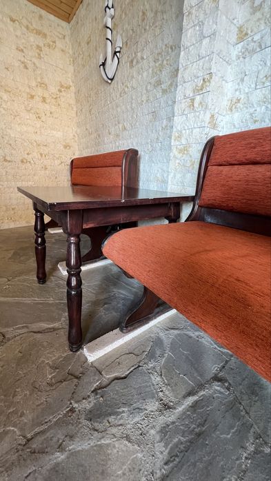 Banca tapitata / Fotoliu / canapea