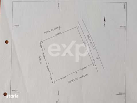 Teren de vanzare Smeura – 1018 mp intr-o zona linistita si aerisita