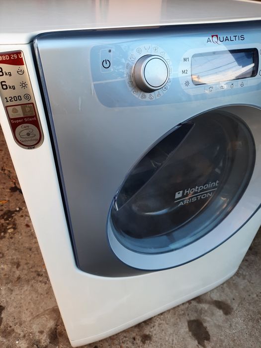 Masina de spălat Ariston hotpoint cu uscător 8kg.