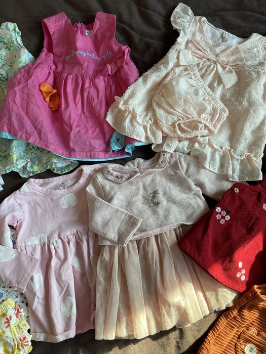 Дрехи за момиче 3-6месеца