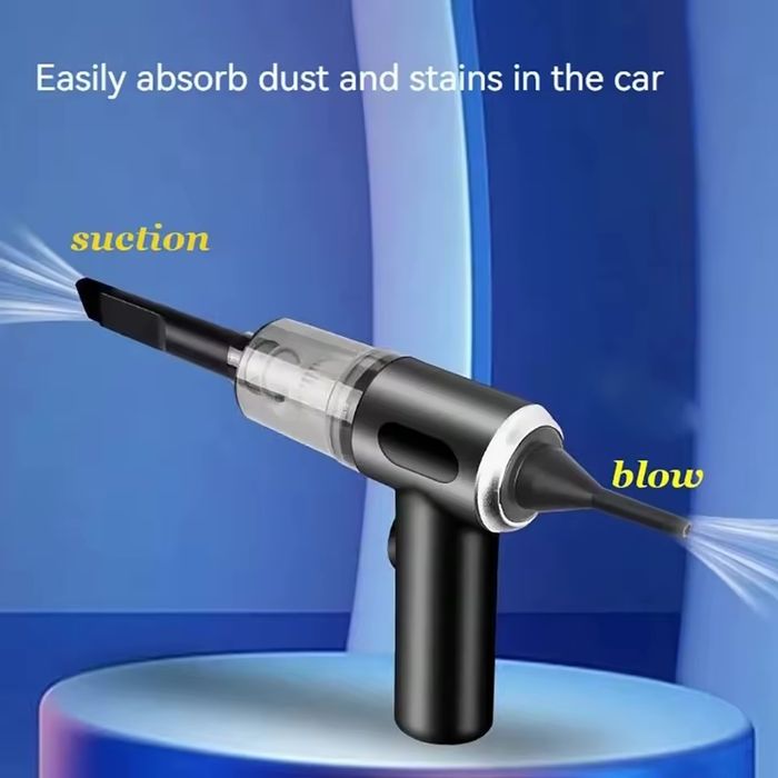 Mini aspirator auto 3 in 1 - vacuum+suflare aer.
