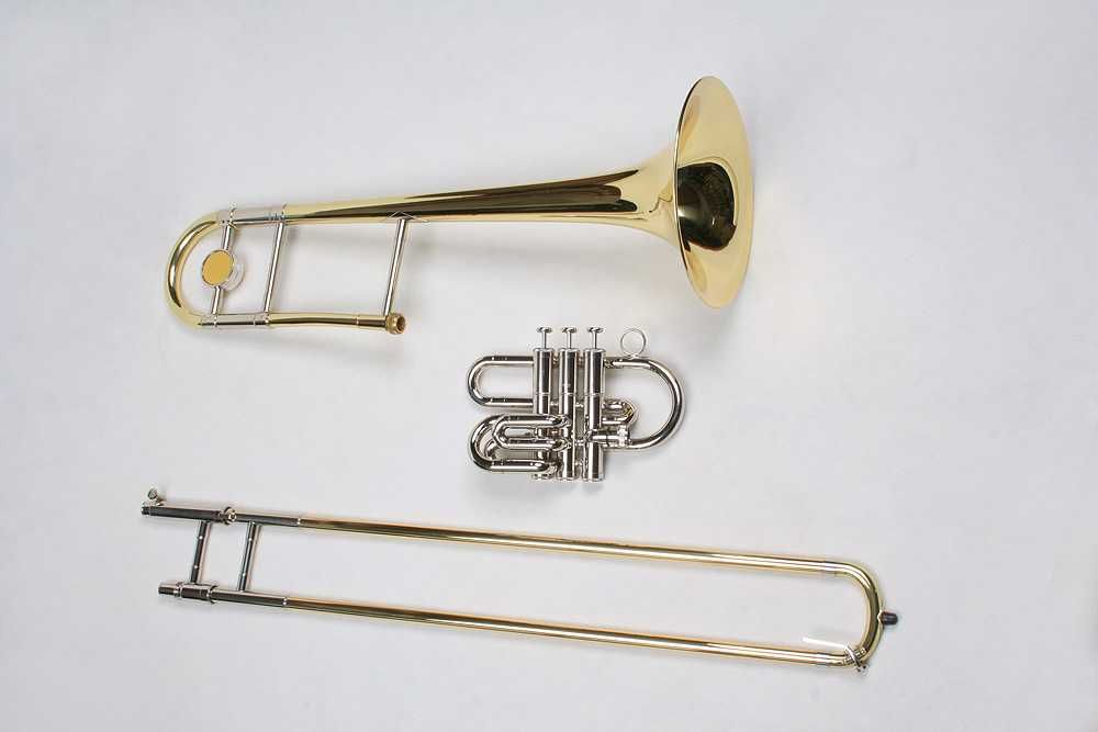 Trombon Bb 3 pistoane detasabil & culisa Karl Glaser