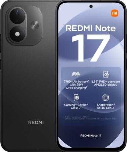 Redmi Note 17 4g 8/128 Black