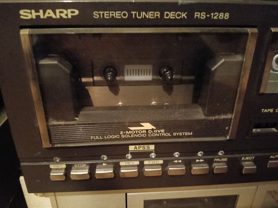 Casetofon deck tuner Sharp RS1288