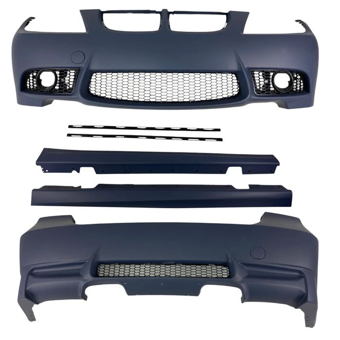 Body Kit предна броня , задна броня , прагове М3-пакет за BMW E90 седан (2005-2008) - M3 с отвори за халогени