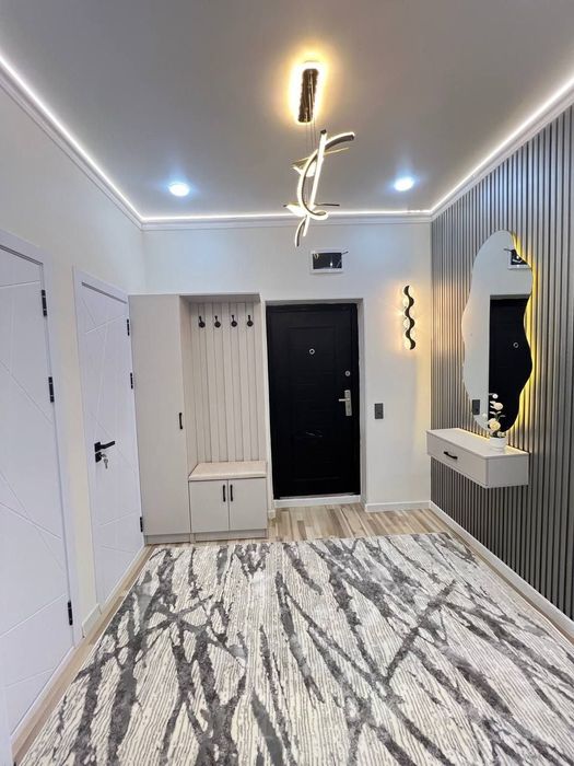 СВОЯ Новостройка Чиланзар-12 2 комн 3 этаж Евроремонт Фархатский базар