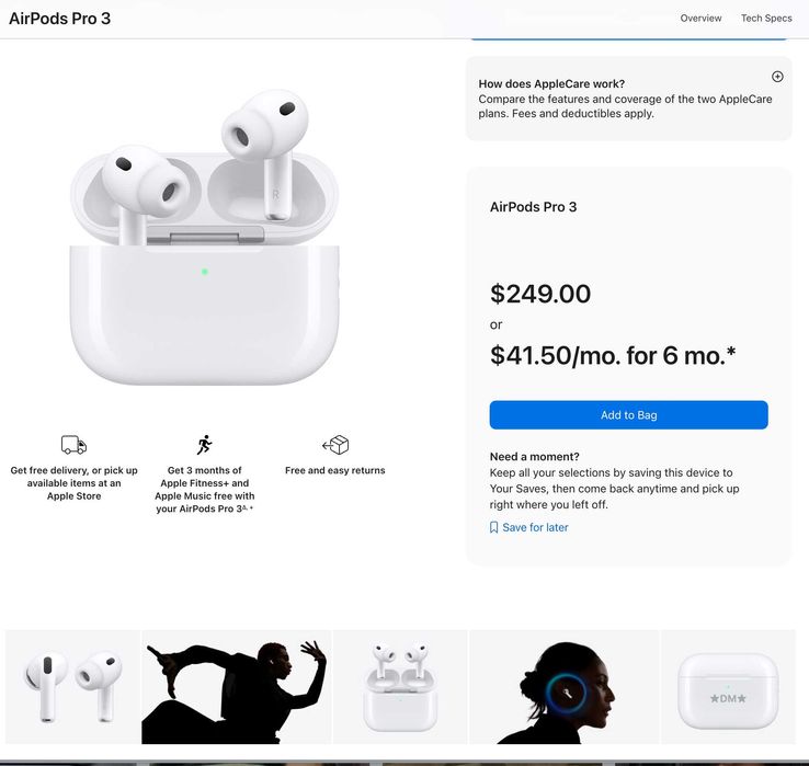 Apple AirPods Max AirPods Pro 2 и 3