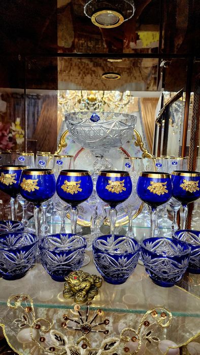 Фужеры "Богемия". Чехословакия.  Дёшево !