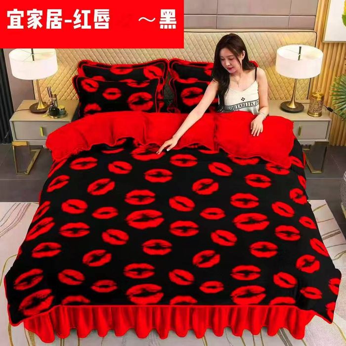 Зимниее велюр постельное бельё 2 спалка