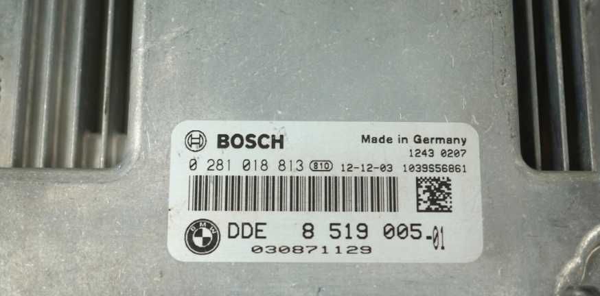 Компютър на двигателя BMW X1 E84 2.0 D 2.0D 0281018813 DDE8519005 DDE 8519005