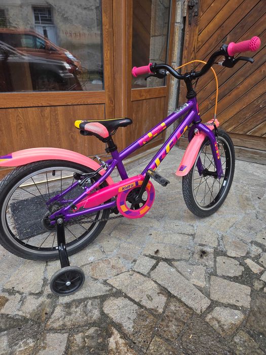 Детско колело с помощни колела DRAG RUSH Kid Fit 18" - много запазено