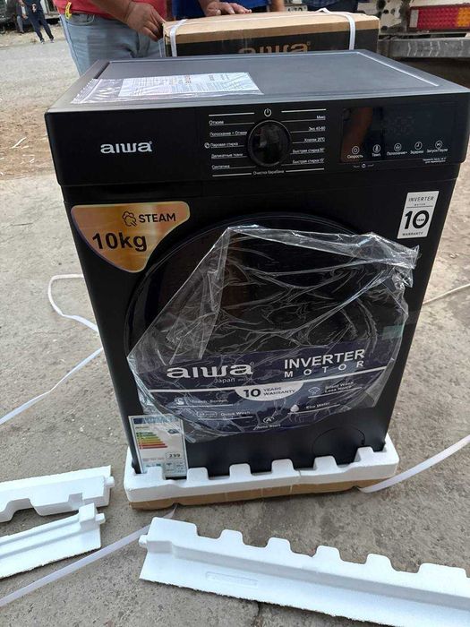 Стиральная машина AIWA 10кг, Стирка паром! Инвертор! Оптом со склада!