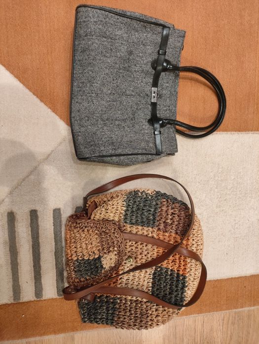 Pachet 5 genti piele +2 genti material