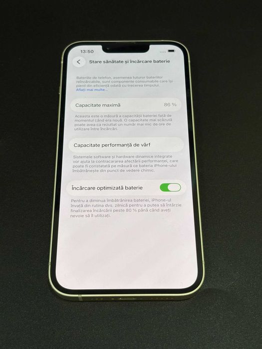 HOPE  AMANET P8 Iphone 14  128 gb  Baterie 86%