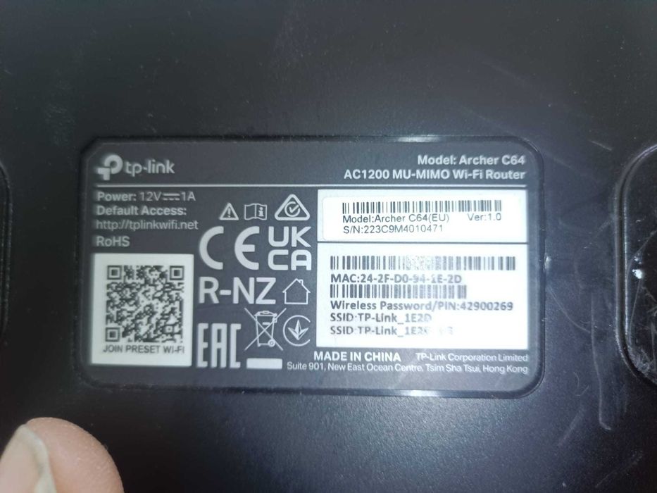 ROUTERE TPLINK : AX72 , AX5400,  C64 AX1800