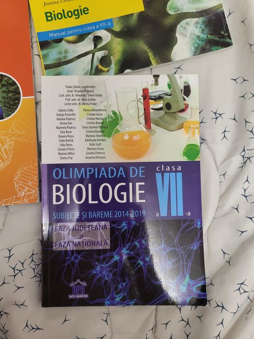 Manual biologie/ Carte exercitii pentru olimpiada de biologie