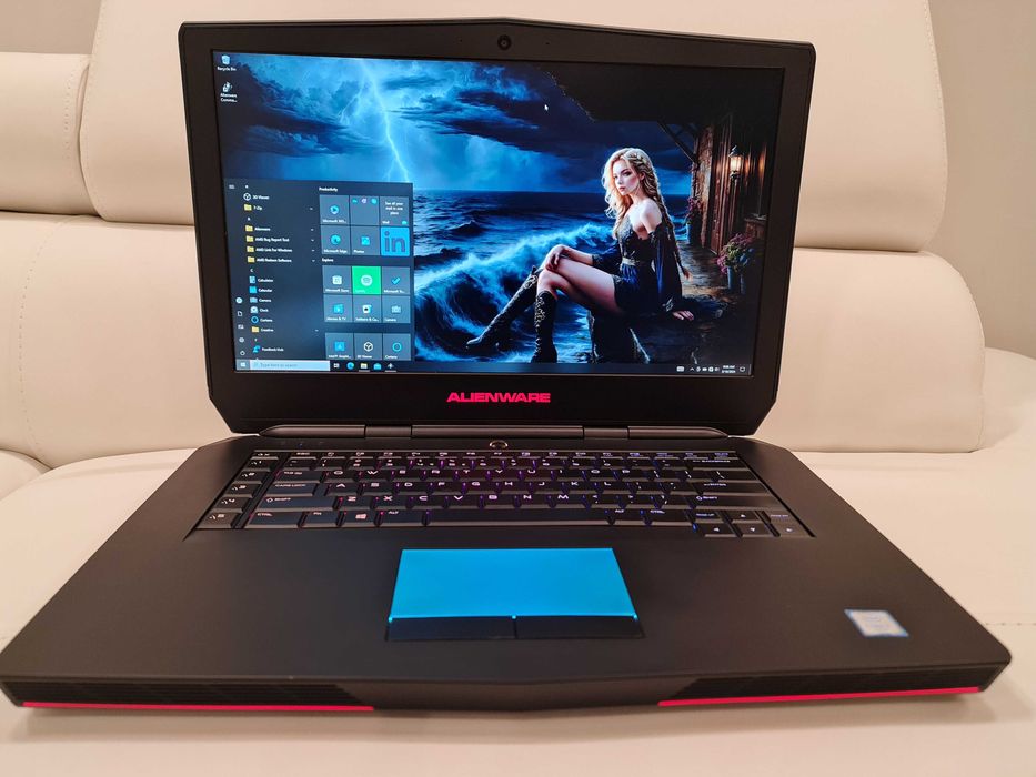 Laptop gaming ALIENWARE nou, intel core i7- ,ram 16 gb, video 6 gb