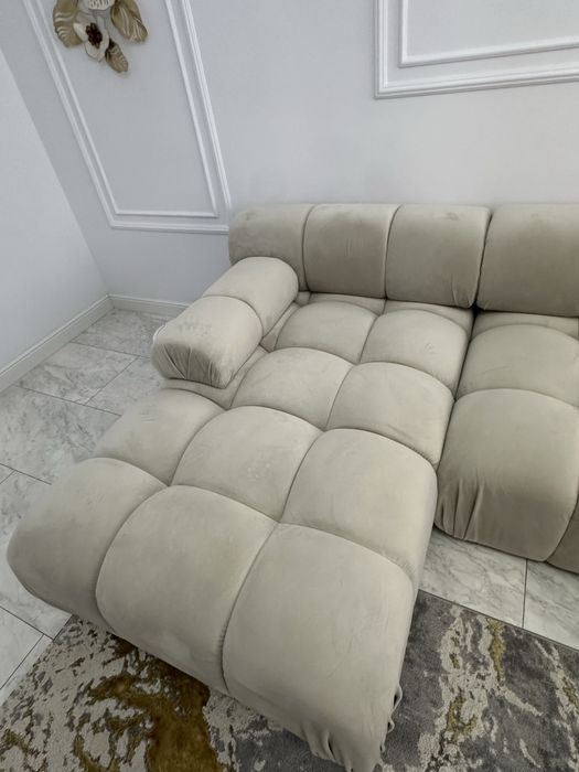 Canapea modulara bej The Home