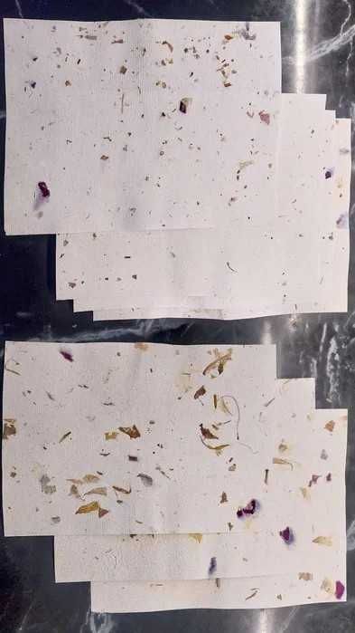 Рециклирана Декоративна Хартия 10 бр. А4