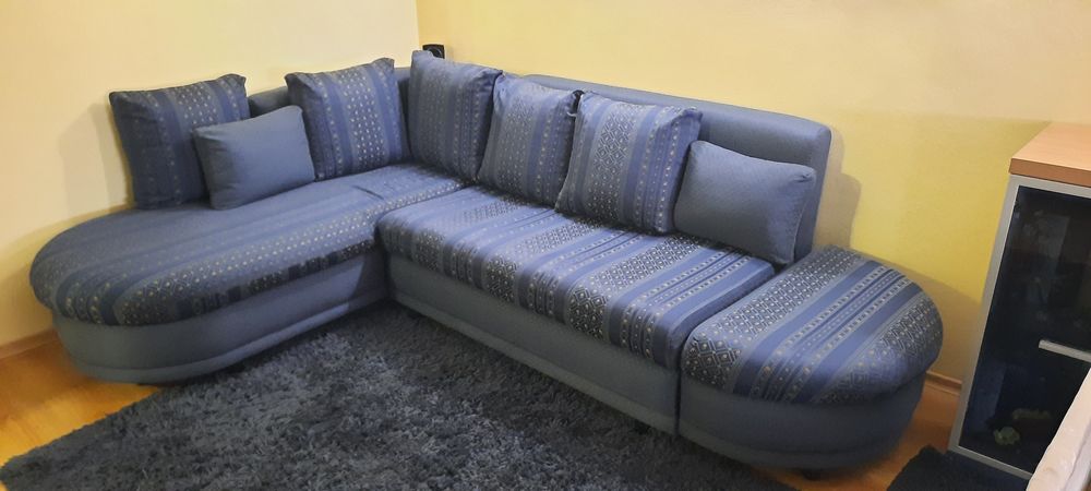 Диван хол ъглов разтегателен