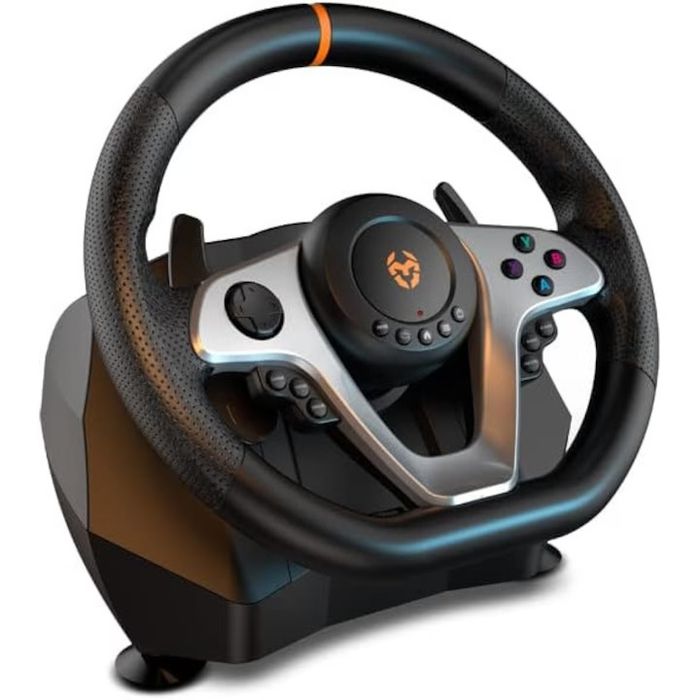 Volan Gaming KROM K-WHEEL PRO, pedale si schimbator