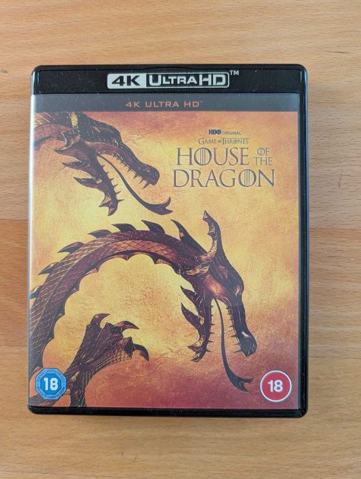 Blu-ray " House of the Dragon " Sezonul 1 4K-Ultra HD