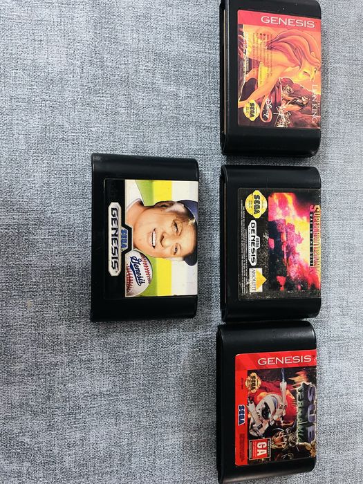 Картриджи sega genesis (oригинал)