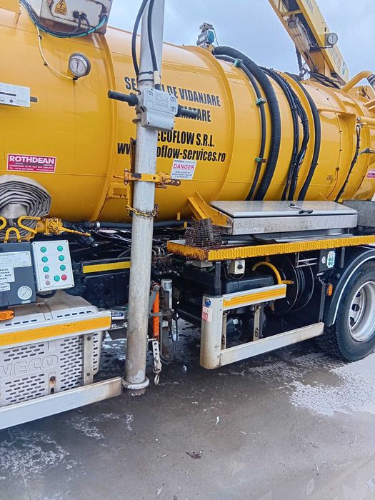 Autoutilitară Combinată Vidanjă + Womă Iveco Eurocargo 2016