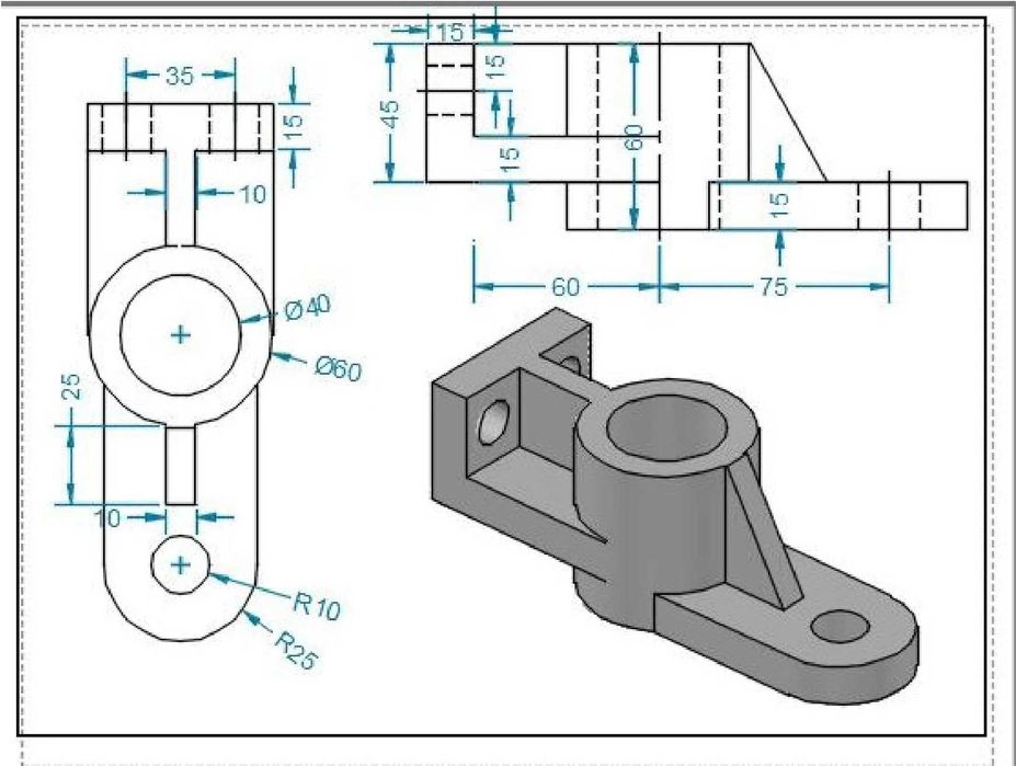 3D Modellashtirish va 2D Chizmalar