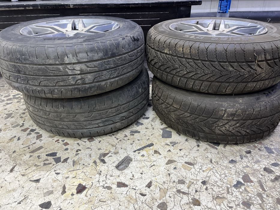 Продам шины с дисками от w202