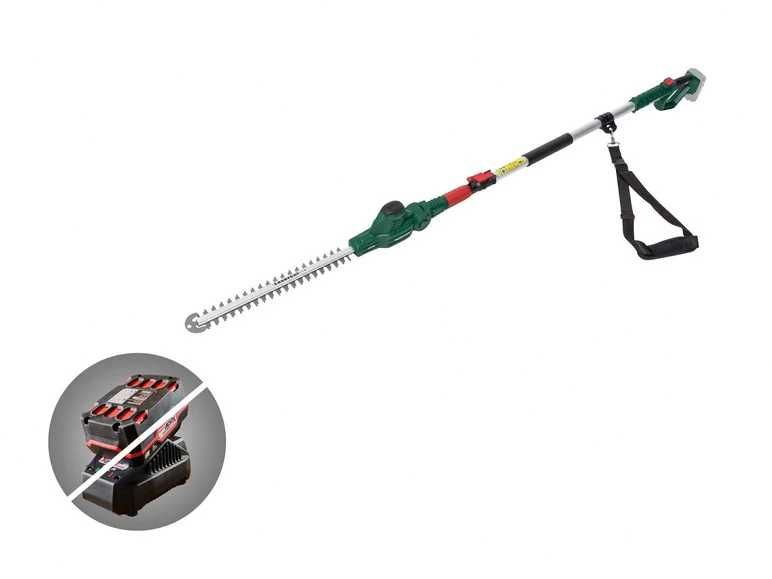 Aparat de tuns gard viu pe acumulator 20v Parkside pe acumulator nou