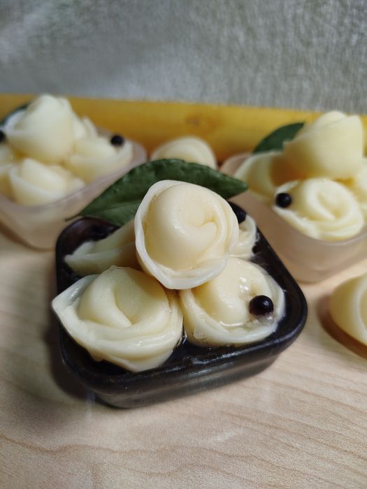 Мыло . Пельмешки и тд.