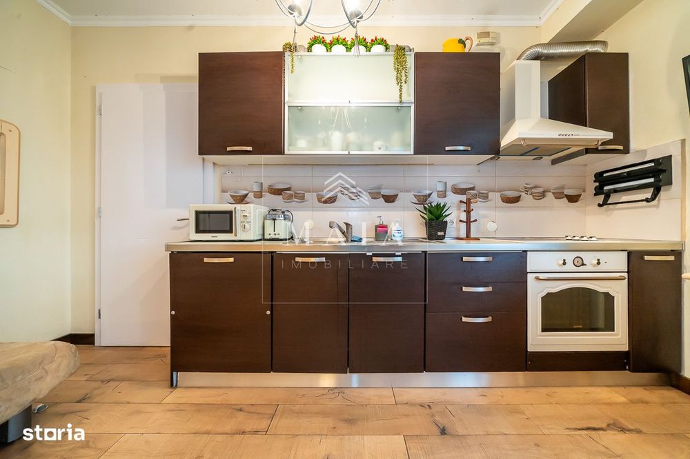 Apartament 2 camere, vila cu acces la gradina, Sub Arini