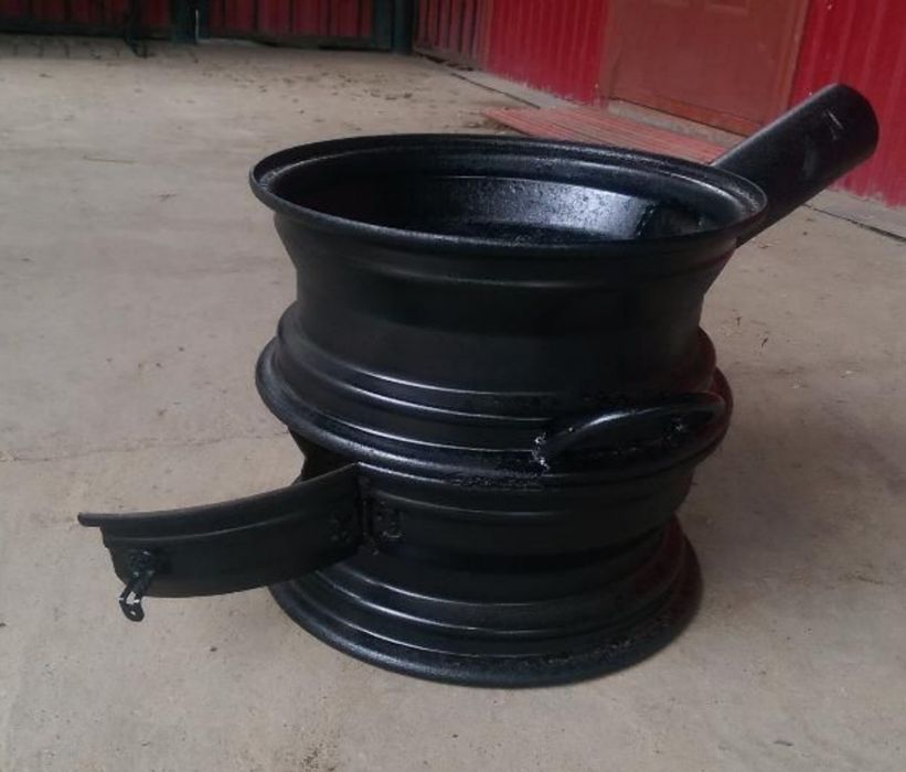 Очаг мобильный для казана