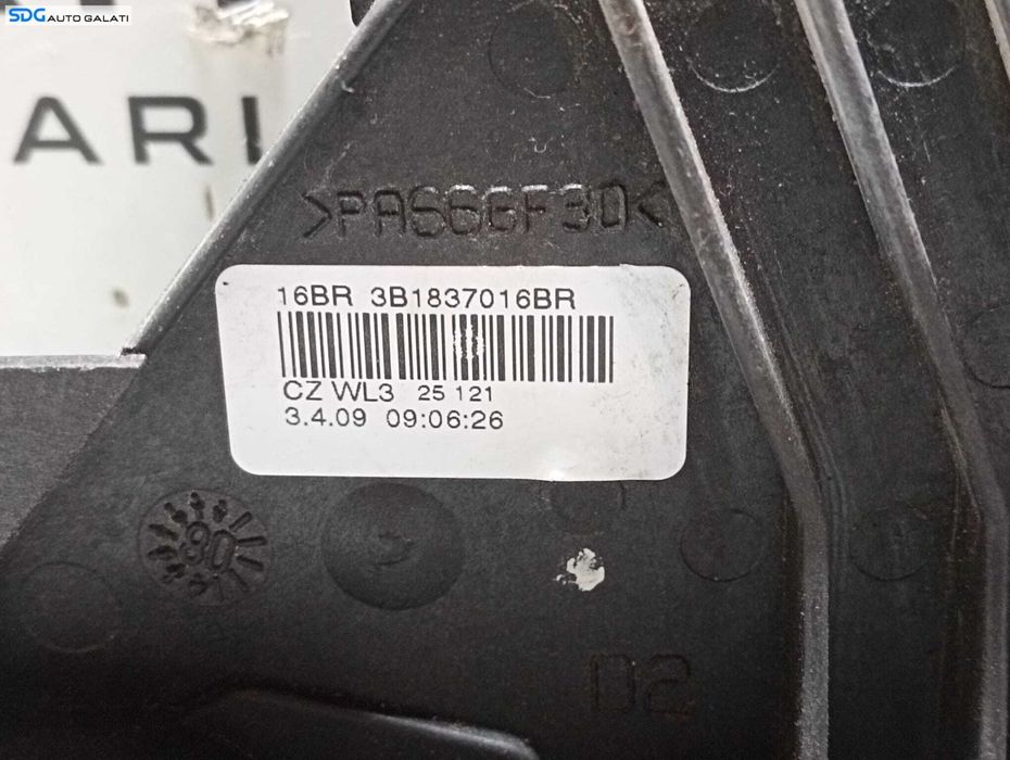 Broasca Incuietoare Usa Portiera Dreapta Fata Volkswagen Transporter T5 2004 - 2010 Cod 3B1837016BR [M4778]