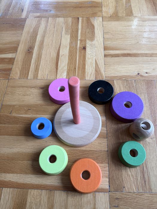 Детска ограчка - дървена кула